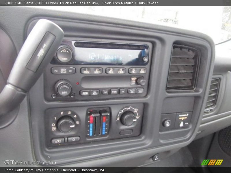 Silver Birch Metallic / Dark Pewter 2006 GMC Sierra 2500HD Work Truck Regular Cab 4x4