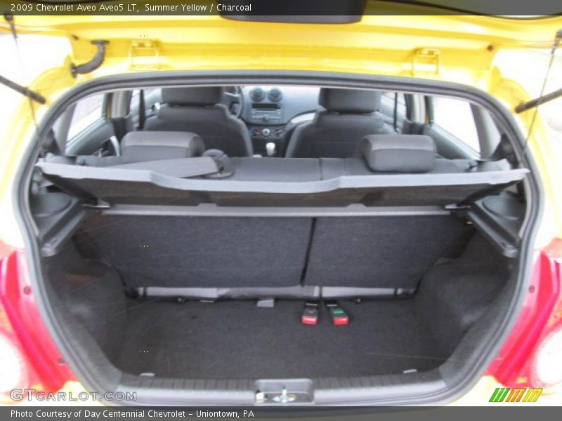 Summer Yellow / Charcoal 2009 Chevrolet Aveo Aveo5 LT