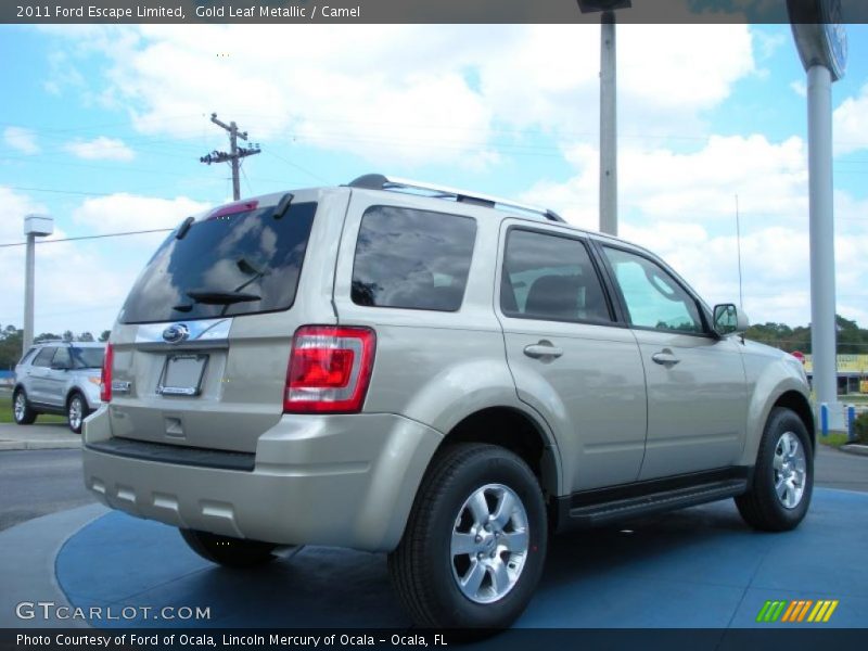  2011 Escape Limited Gold Leaf Metallic