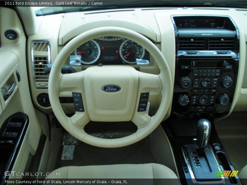 Dashboard of 2011 Escape Limited