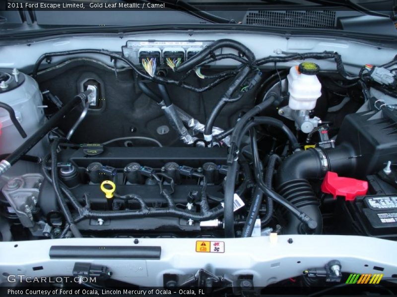  2011 Escape Limited Engine - 2.5 Liter DOHC 16-Valve Duratec 4 Cylinder