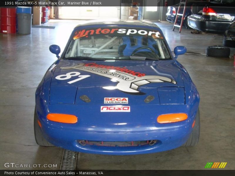 Mariner Blue / Black 1991 Mazda MX-5 Miata Race Car