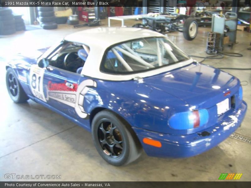 Mariner Blue / Black 1991 Mazda MX-5 Miata Race Car