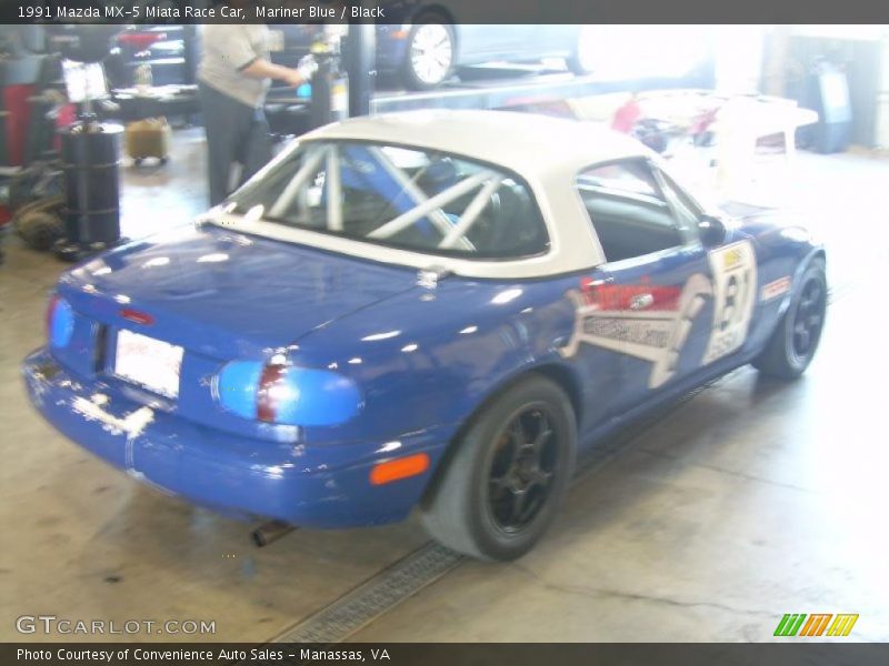 Mariner Blue / Black 1991 Mazda MX-5 Miata Race Car