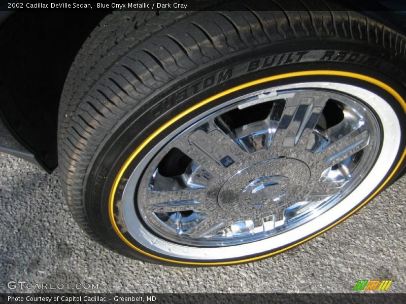 Blue Onyx Metallic / Dark Gray 2002 Cadillac DeVille Sedan