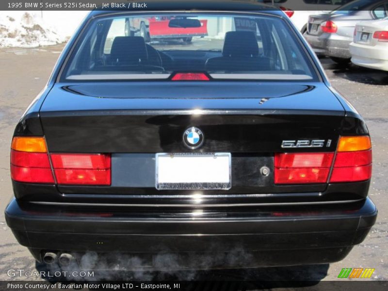 Jet Black / Black 1995 BMW 5 Series 525i Sedan