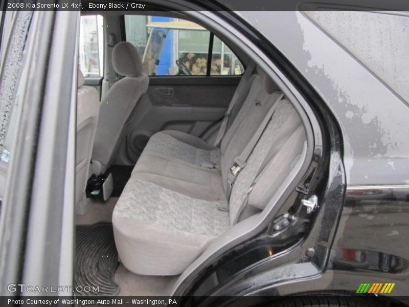 Ebony Black / Gray 2008 Kia Sorento LX 4x4