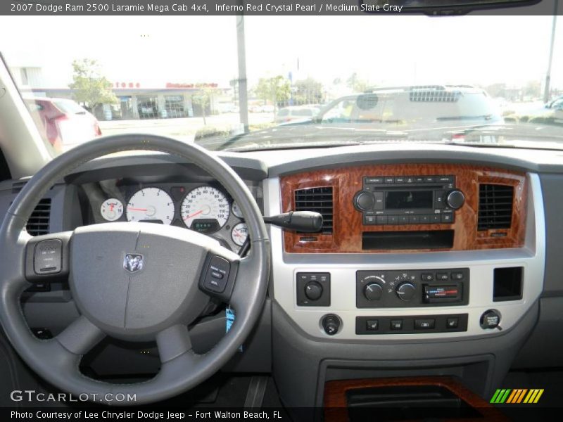 Dashboard of 2007 Ram 2500 Laramie Mega Cab 4x4