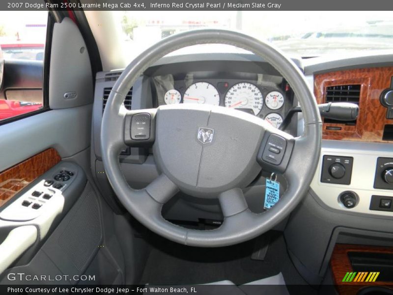  2007 Ram 2500 Laramie Mega Cab 4x4 Steering Wheel