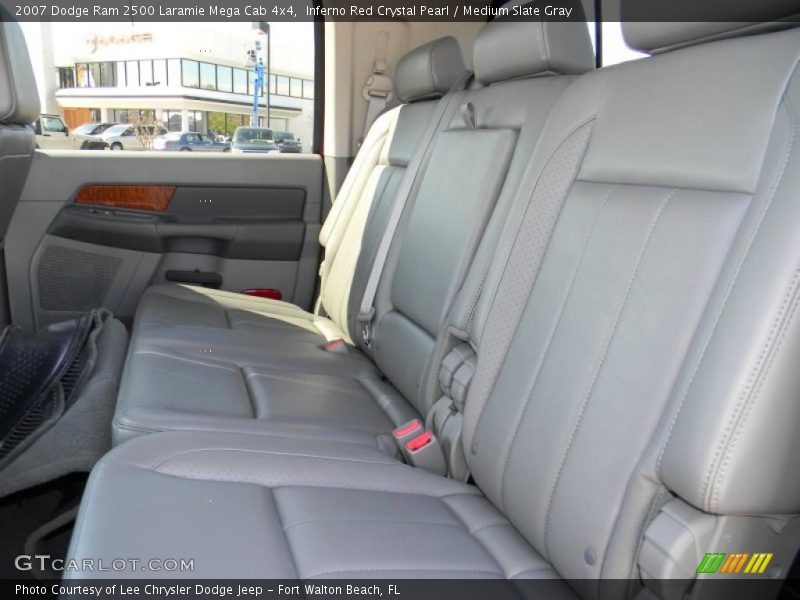 Inferno Red Crystal Pearl / Medium Slate Gray 2007 Dodge Ram 2500 Laramie Mega Cab 4x4