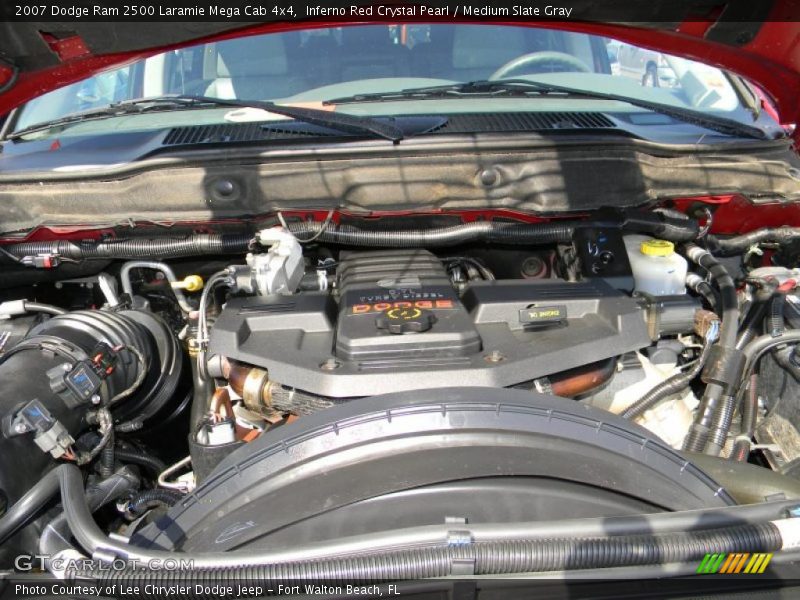  2007 Ram 2500 Laramie Mega Cab 4x4 Engine - 6.7L Cummins Turbo Diesel OHV 24V Inline 6 Cylinder
