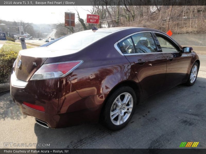 Basque Red Pearl / Ebony 2010 Acura TL 3.5