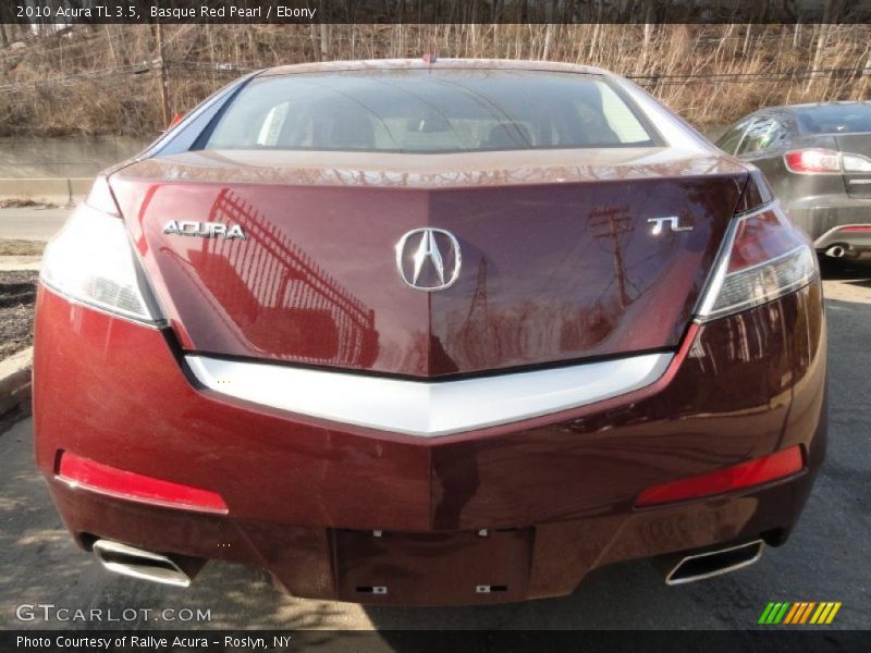 Basque Red Pearl / Ebony 2010 Acura TL 3.5