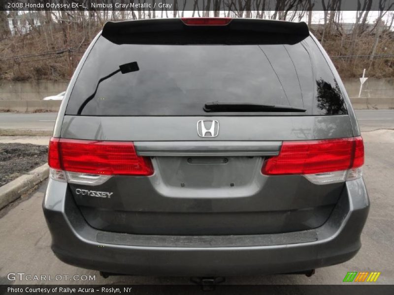 Nimbus Gray Metallic / Gray 2008 Honda Odyssey EX-L