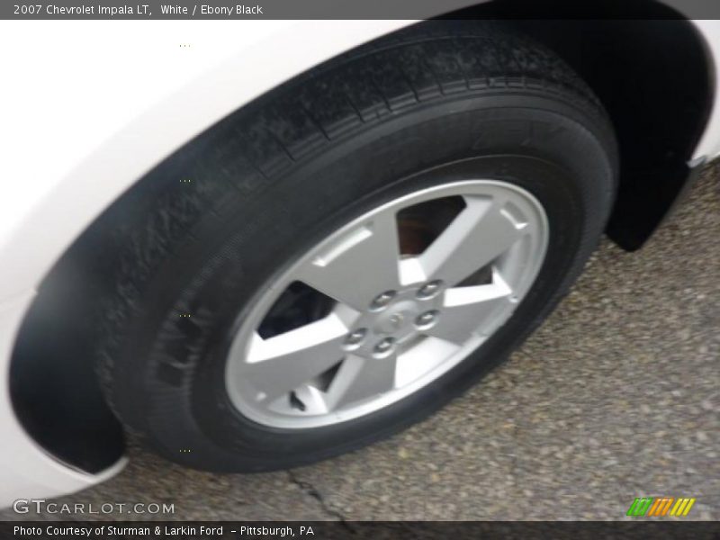 White / Ebony Black 2007 Chevrolet Impala LT