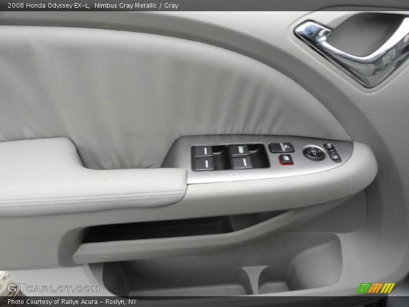 Nimbus Gray Metallic / Gray 2008 Honda Odyssey EX-L