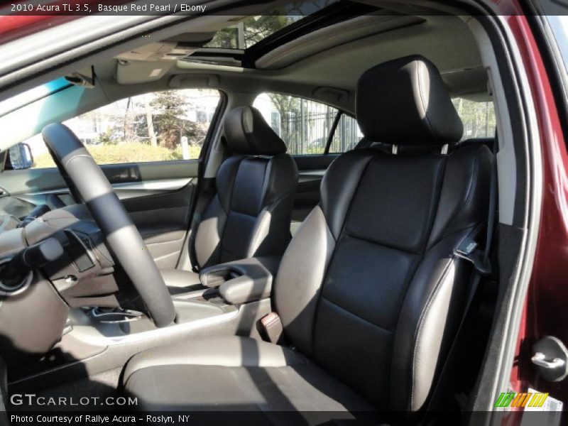 Basque Red Pearl / Ebony 2010 Acura TL 3.5