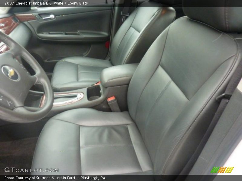 White / Ebony Black 2007 Chevrolet Impala LT