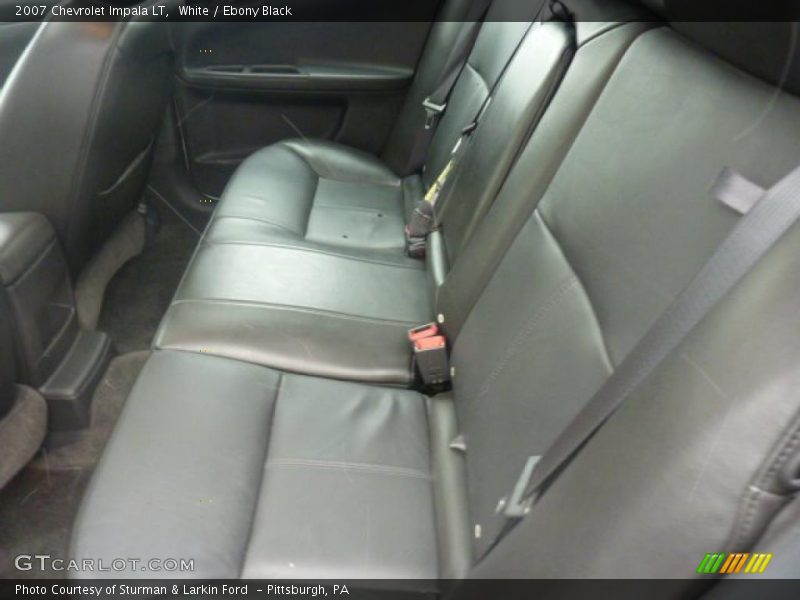 White / Ebony Black 2007 Chevrolet Impala LT