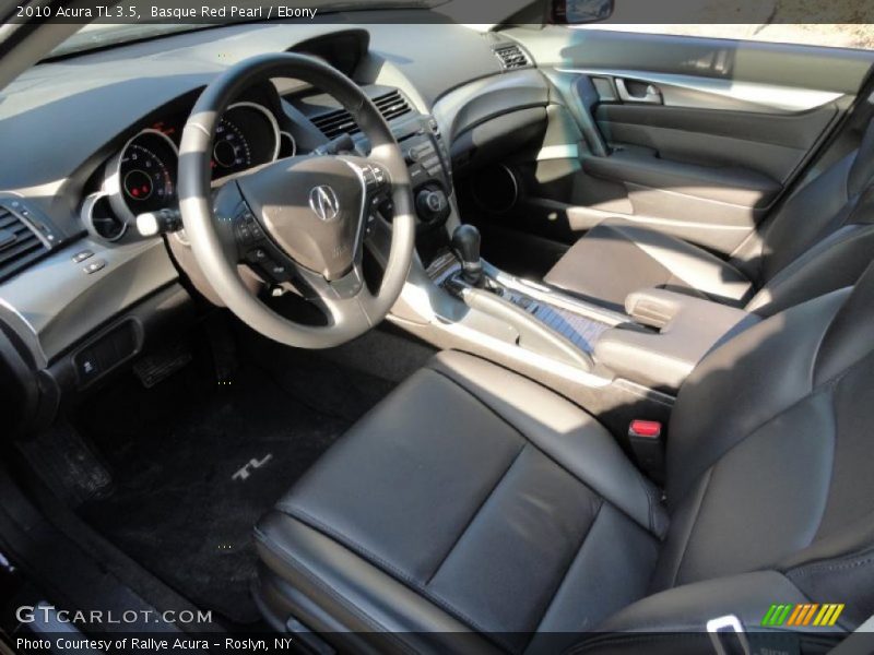Basque Red Pearl / Ebony 2010 Acura TL 3.5