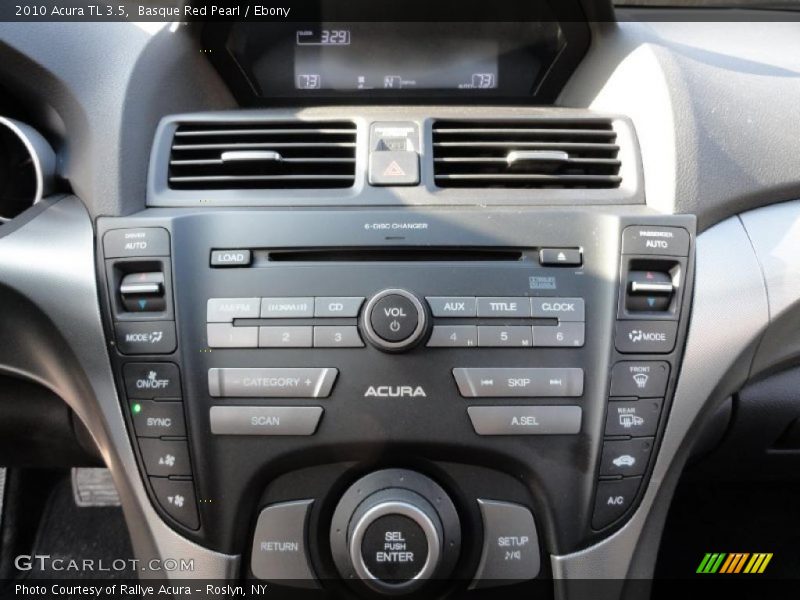 Basque Red Pearl / Ebony 2010 Acura TL 3.5