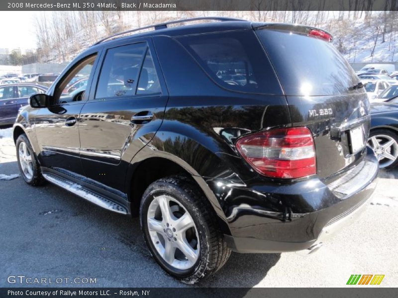 Black / Macadamia 2008 Mercedes-Benz ML 350 4Matic