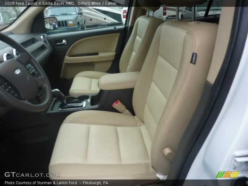  2008 Taurus X Eddie Bauer AWD Camel Interior