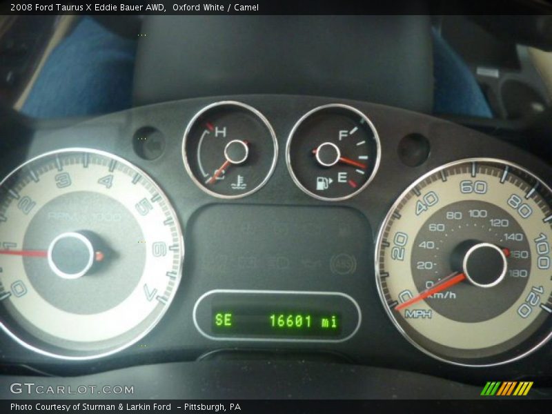  2008 Taurus X Eddie Bauer AWD Eddie Bauer AWD Gauges