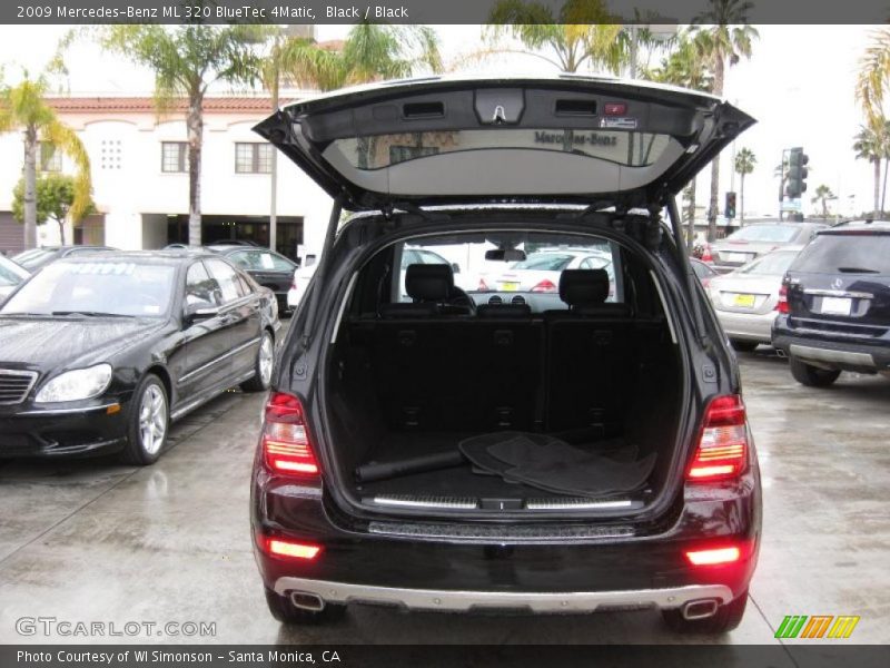 Black / Black 2009 Mercedes-Benz ML 320 BlueTec 4Matic