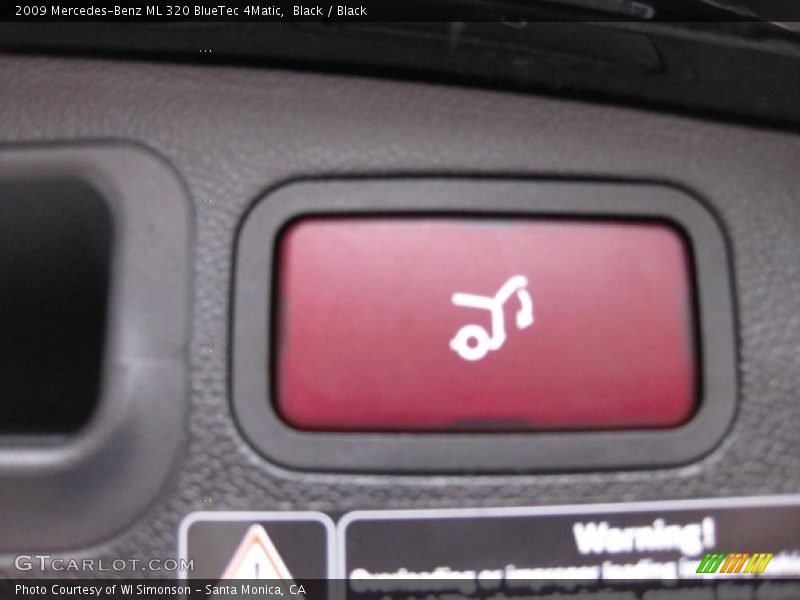 Black / Black 2009 Mercedes-Benz ML 320 BlueTec 4Matic