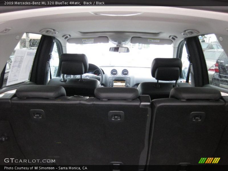 Black / Black 2009 Mercedes-Benz ML 320 BlueTec 4Matic