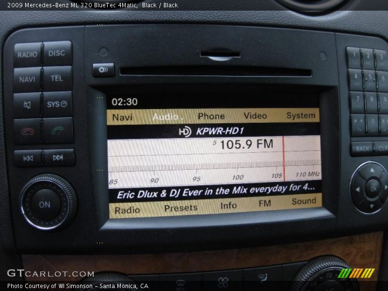 Black / Black 2009 Mercedes-Benz ML 320 BlueTec 4Matic
