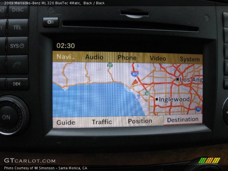 Black / Black 2009 Mercedes-Benz ML 320 BlueTec 4Matic