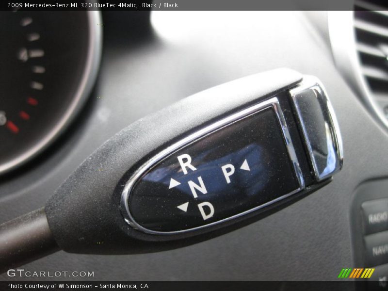 Black / Black 2009 Mercedes-Benz ML 320 BlueTec 4Matic