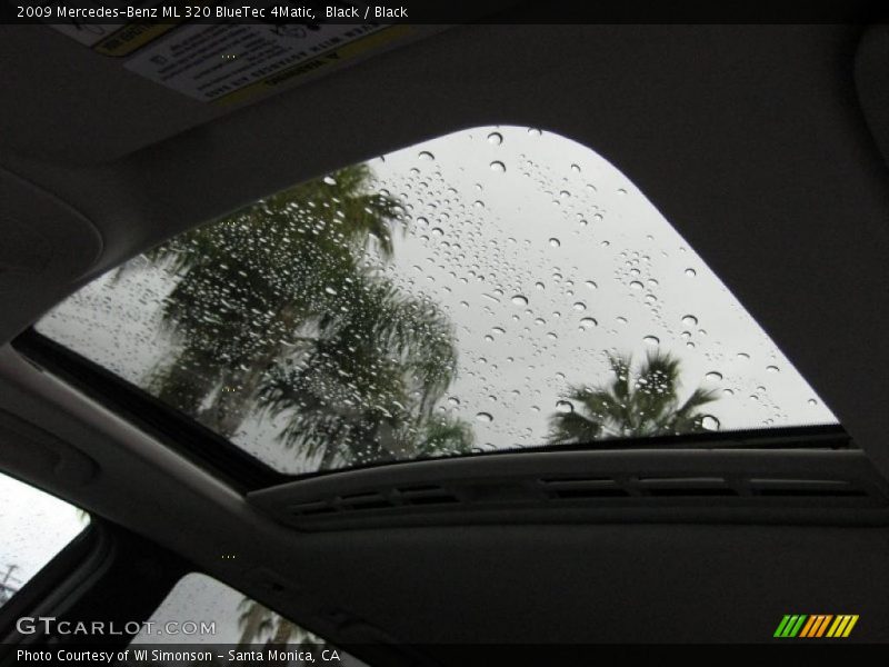 Black / Black 2009 Mercedes-Benz ML 320 BlueTec 4Matic