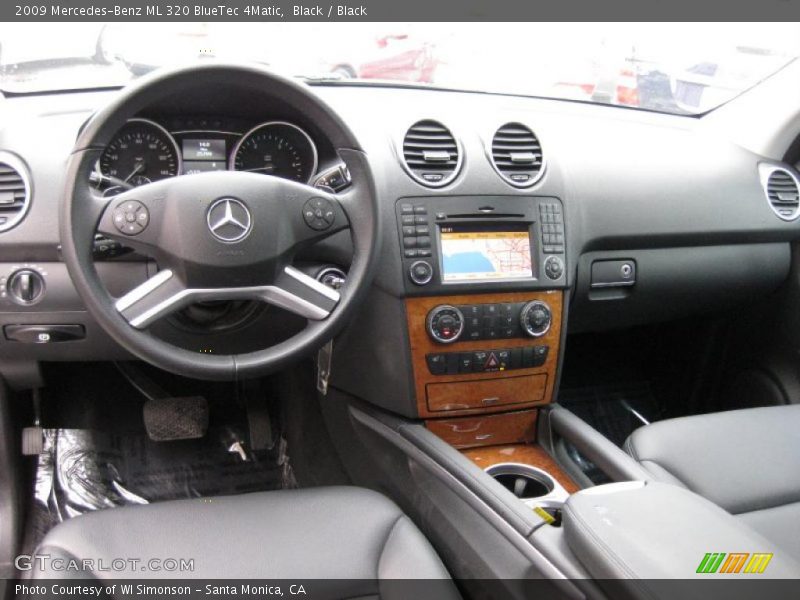 Black / Black 2009 Mercedes-Benz ML 320 BlueTec 4Matic