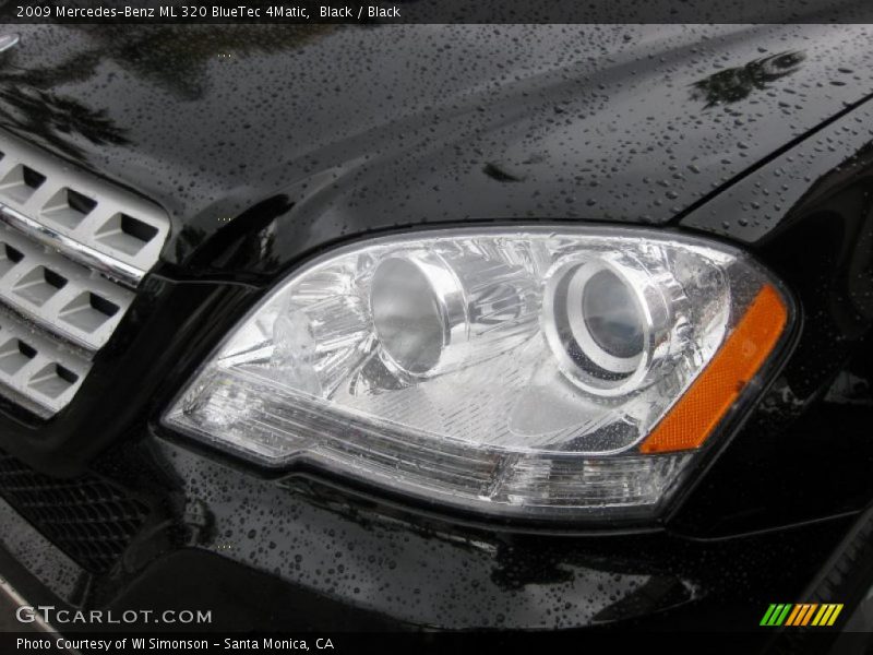 Black / Black 2009 Mercedes-Benz ML 320 BlueTec 4Matic