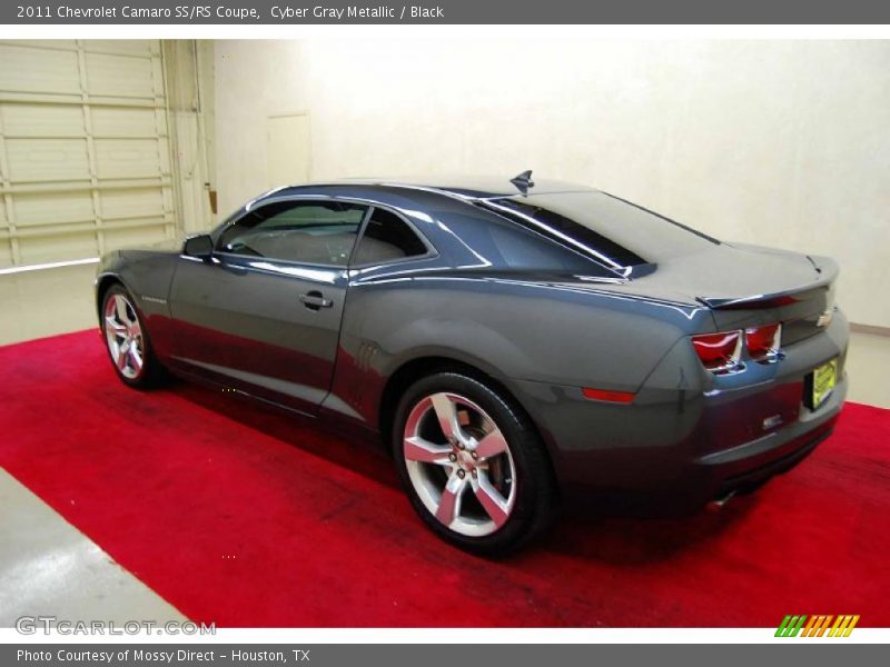 Cyber Gray Metallic / Black 2011 Chevrolet Camaro SS/RS Coupe