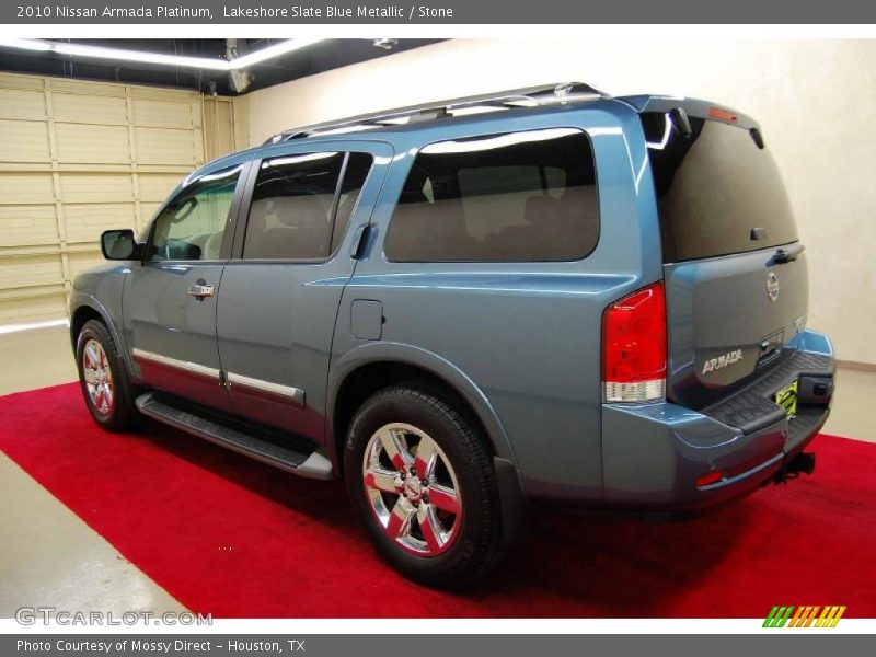 2010 Armada Platinum Lakeshore Slate Blue Metallic