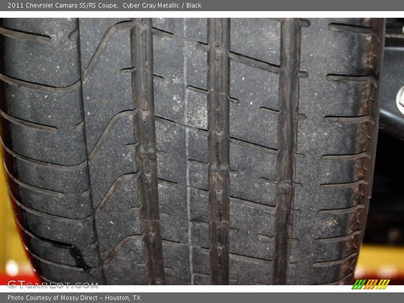 Cyber Gray Metallic / Black 2011 Chevrolet Camaro SS/RS Coupe