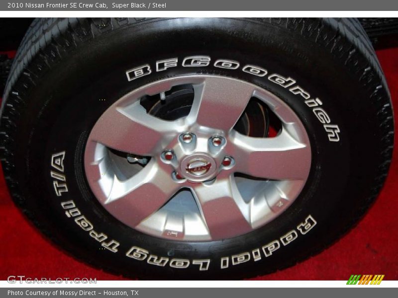 Super Black / Steel 2010 Nissan Frontier SE Crew Cab