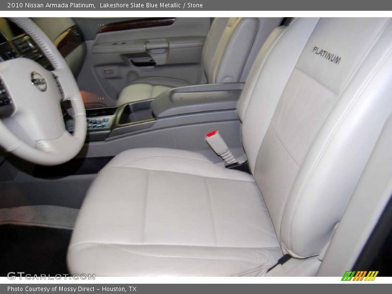  2010 Armada Platinum Stone Interior