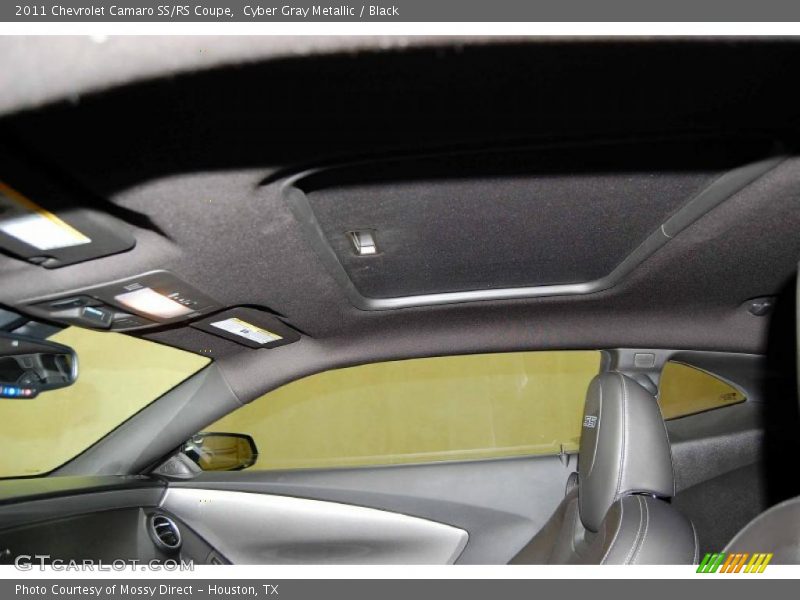Cyber Gray Metallic / Black 2011 Chevrolet Camaro SS/RS Coupe