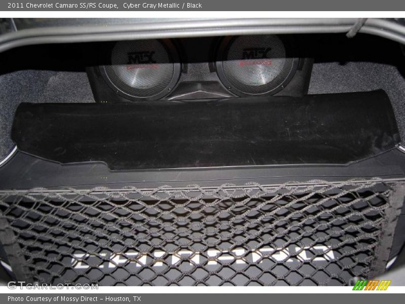 Cyber Gray Metallic / Black 2011 Chevrolet Camaro SS/RS Coupe