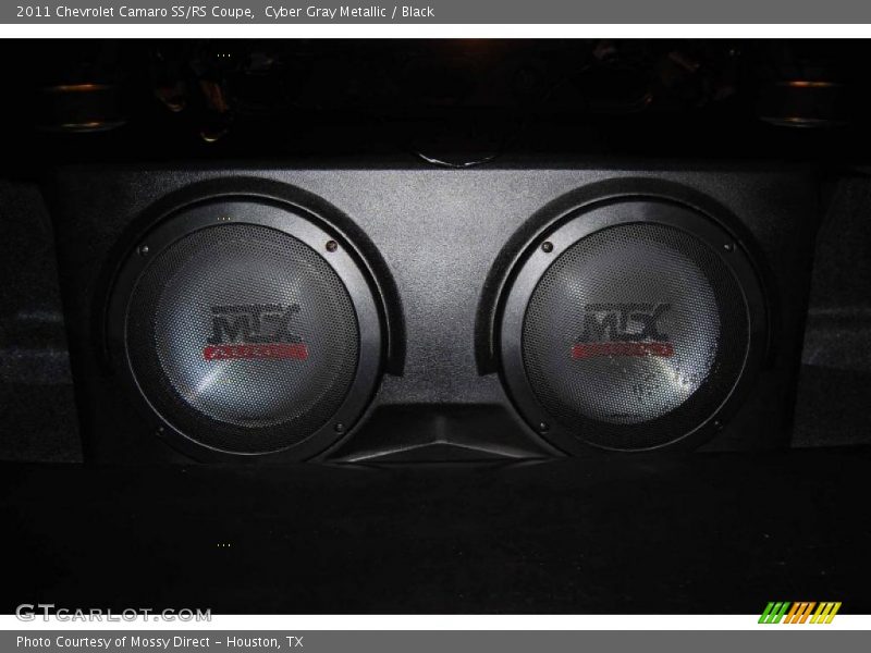 Cyber Gray Metallic / Black 2011 Chevrolet Camaro SS/RS Coupe