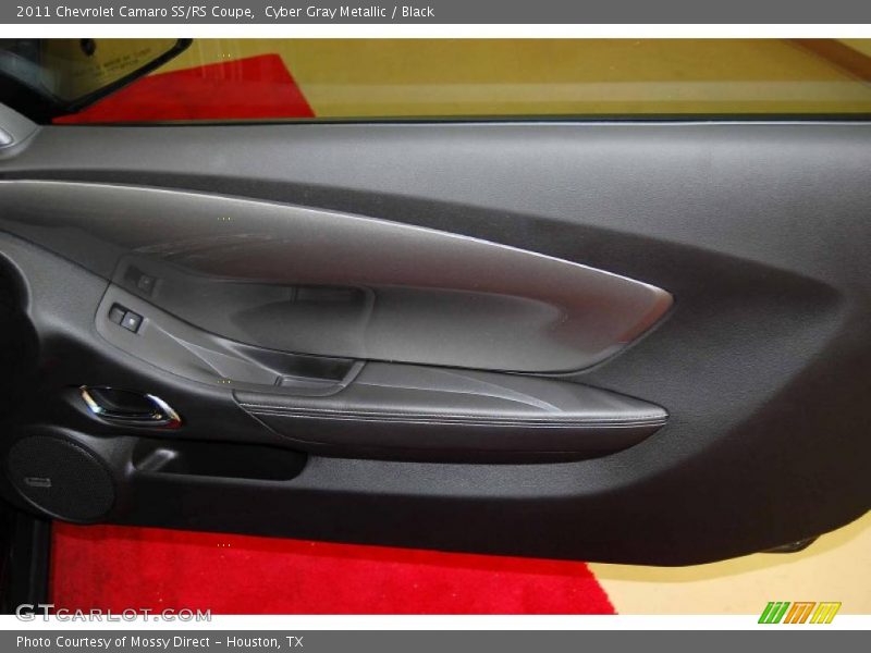 Cyber Gray Metallic / Black 2011 Chevrolet Camaro SS/RS Coupe
