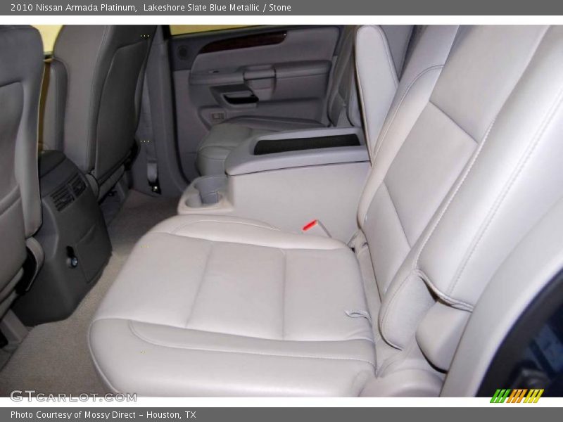 Lakeshore Slate Blue Metallic / Stone 2010 Nissan Armada Platinum