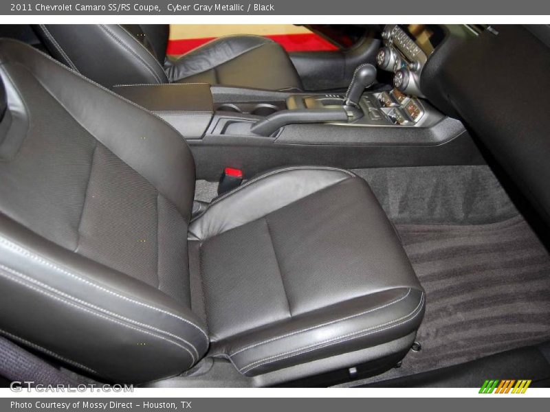 Cyber Gray Metallic / Black 2011 Chevrolet Camaro SS/RS Coupe