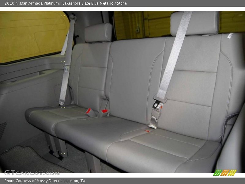  2010 Armada Platinum Stone Interior