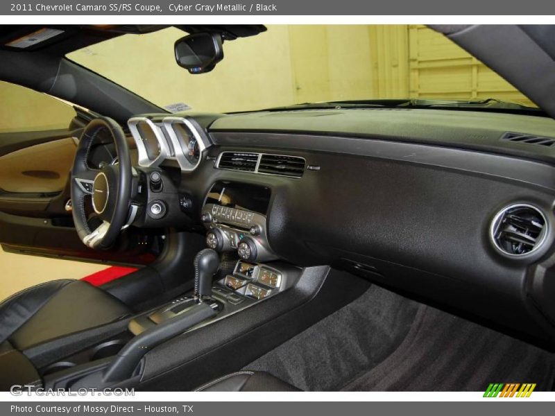 Cyber Gray Metallic / Black 2011 Chevrolet Camaro SS/RS Coupe